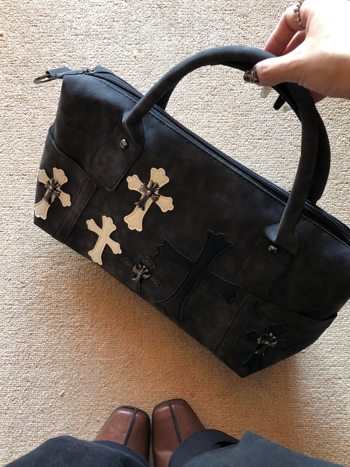 404CLVB Black Cross Bag