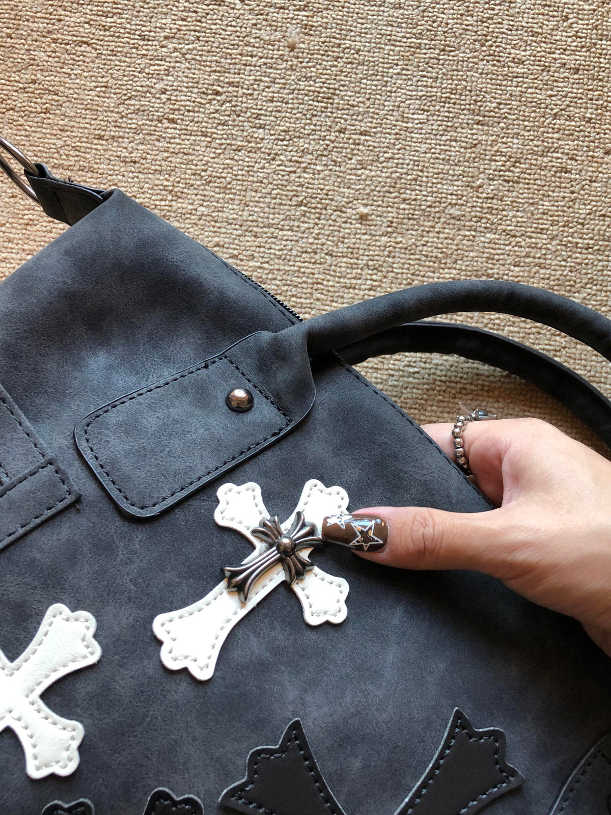 404CLVB Black Cross Bag