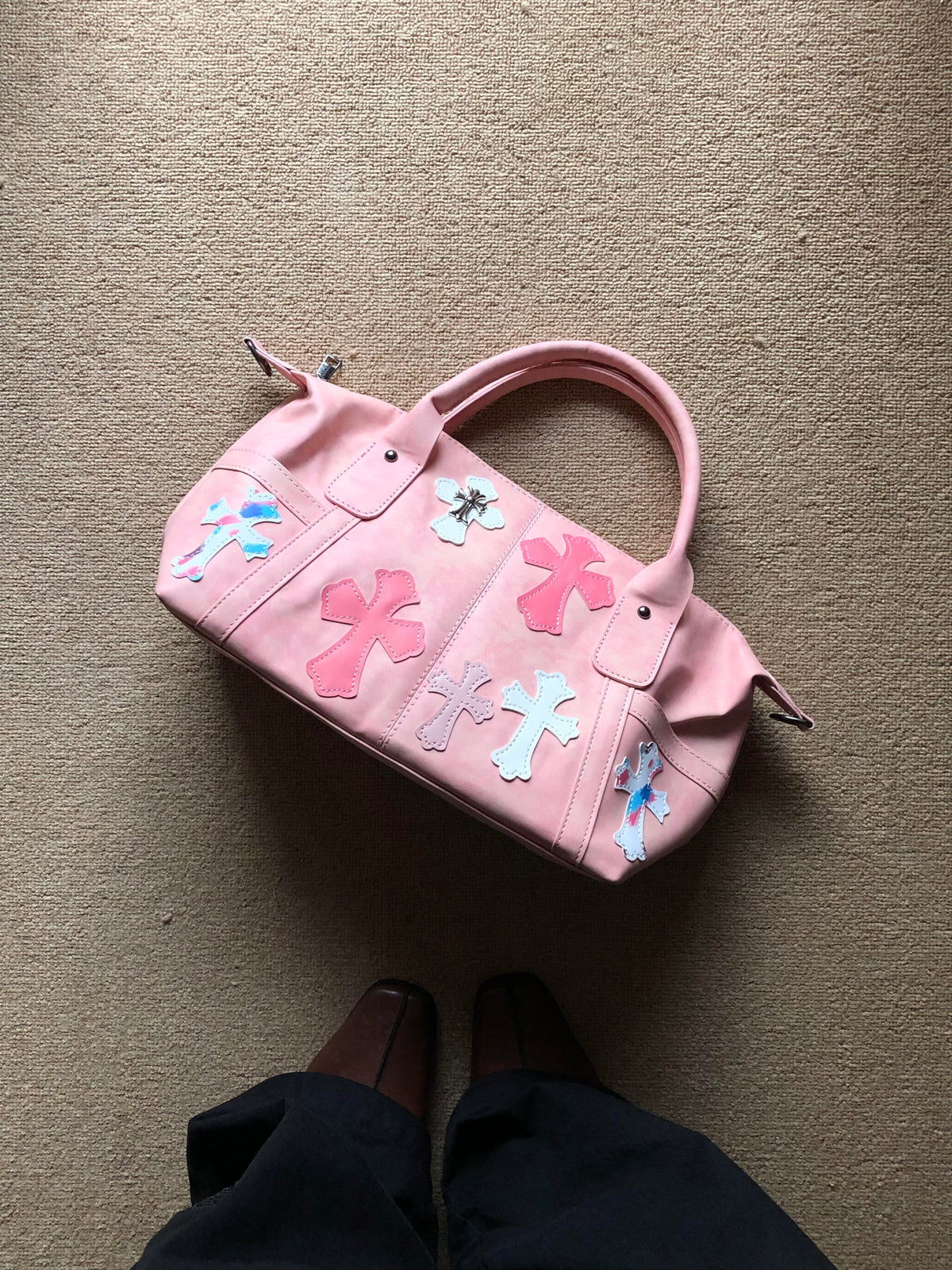 404CLVB Pink Cross Bag
